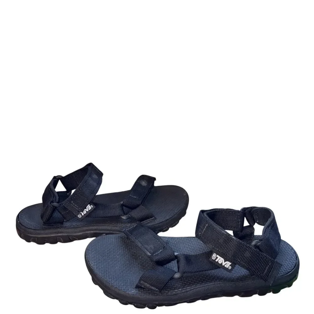 Teva Hurricane XLT Black Sport Hiking Sandals Women's Size 7 Men's 5 Water Shoes